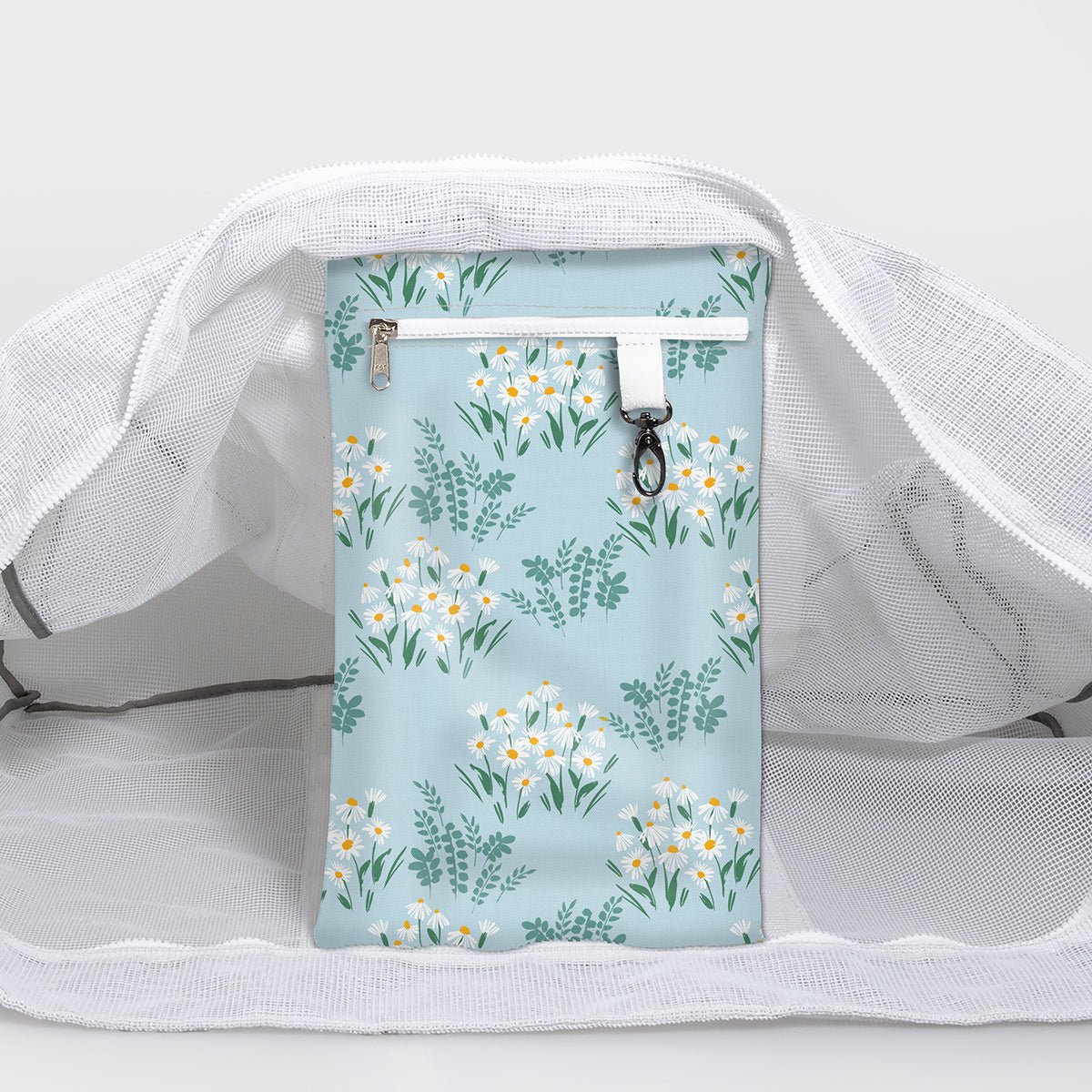 Meshie Jumbo Beach Bag WHITE - Thandana UK