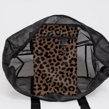 Meshie Large Beach Bag Black RTS - Thandana UK
