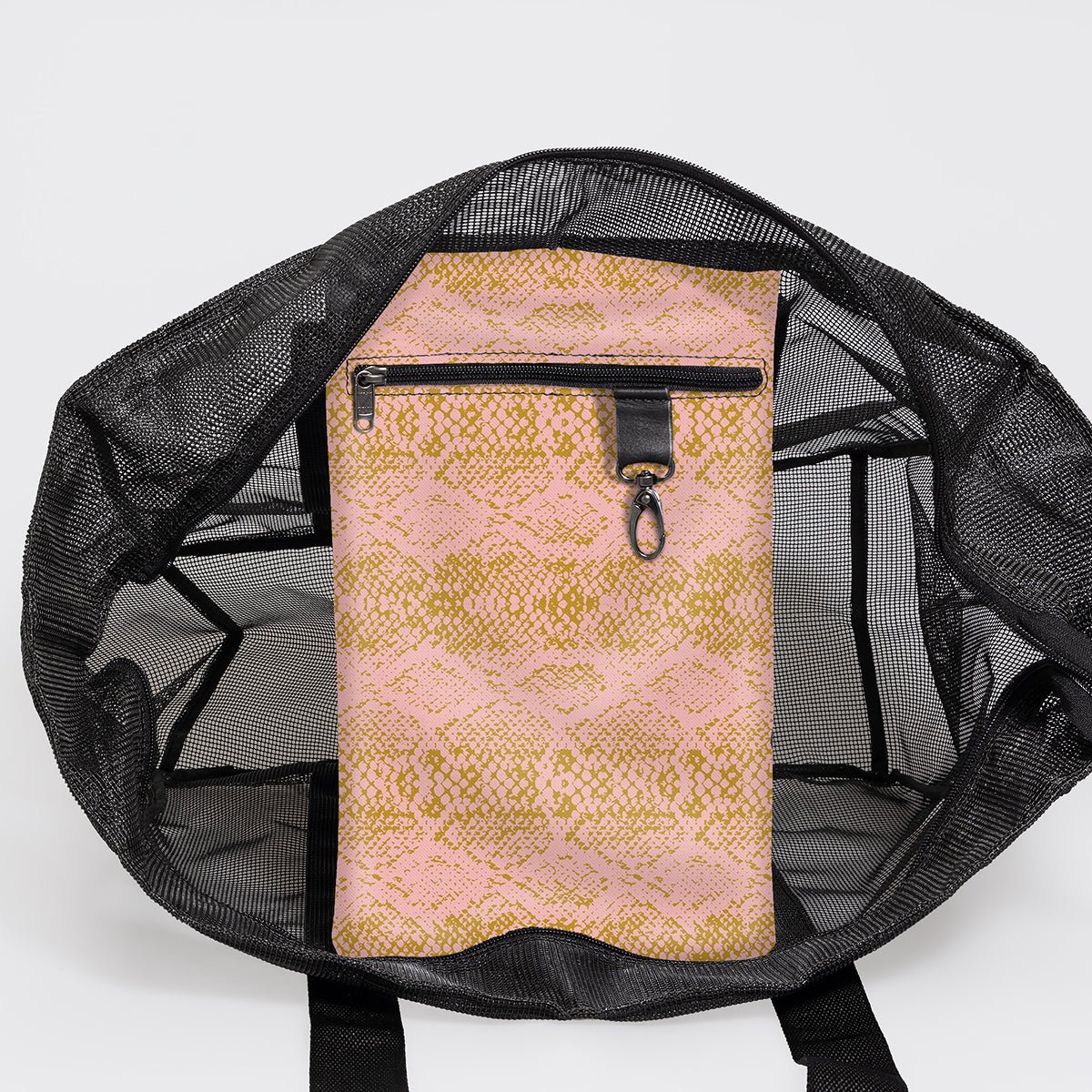 Meshie Large Beach Bag Black RTS - Thandana UK