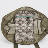 Meshie Large Beach Bag OLIVE - Thandana UK