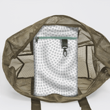 Meshie Large Beach Bag OLIVE - Thandana UK