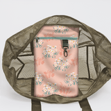 Meshie Large Beach Bag OLIVE - Thandana UK