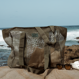 Meshie Large Beach Bag OLIVE - Thandana UK