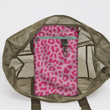Meshie Large Beach Bag OLIVE - Thandana UK