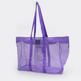 Meshie Large Beach Bag PURPLE - Thandana UK