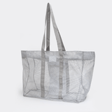 Meshie Large Beach Bag SILVER - Thandana UK