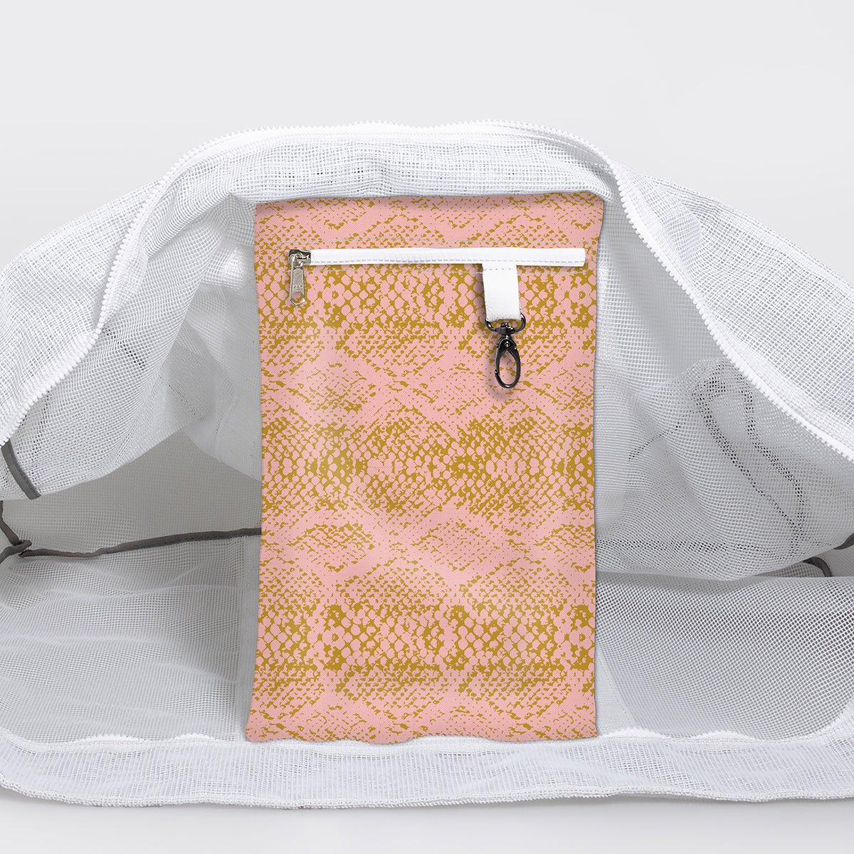 Meshie Large Beach Bag WHITE - Thandana UK