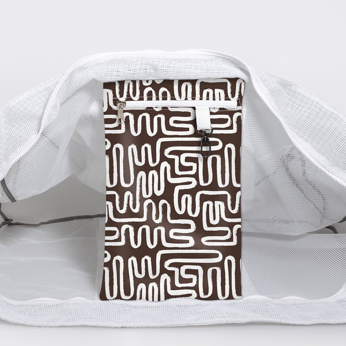 Meshie Large Beach Bag WHITE - Thandana UK