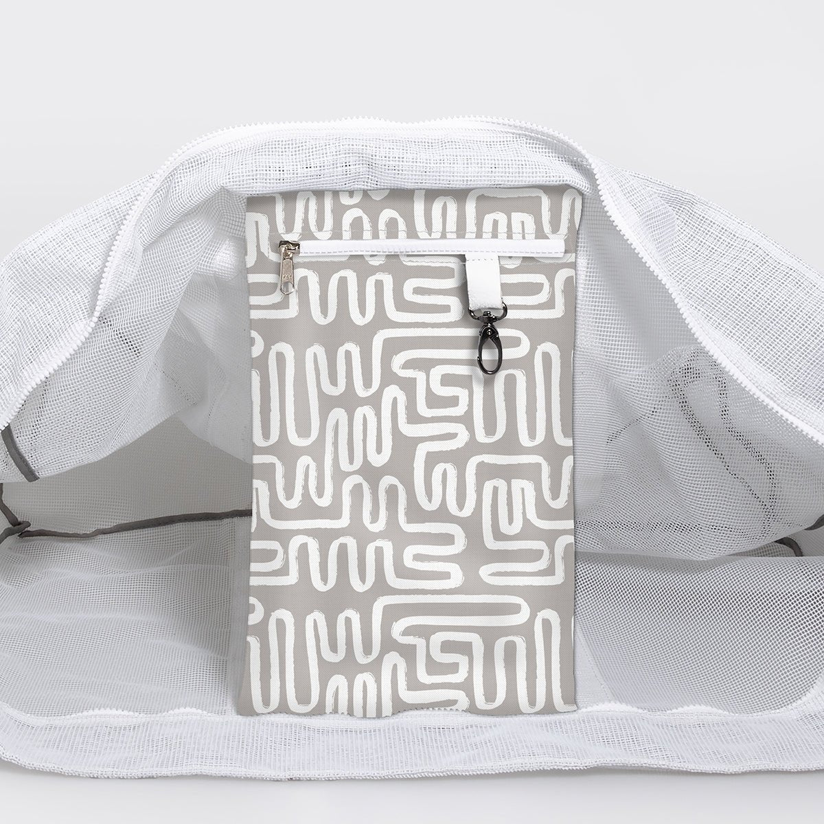 Meshie Large Beach Bag WHITE - Thandana UK