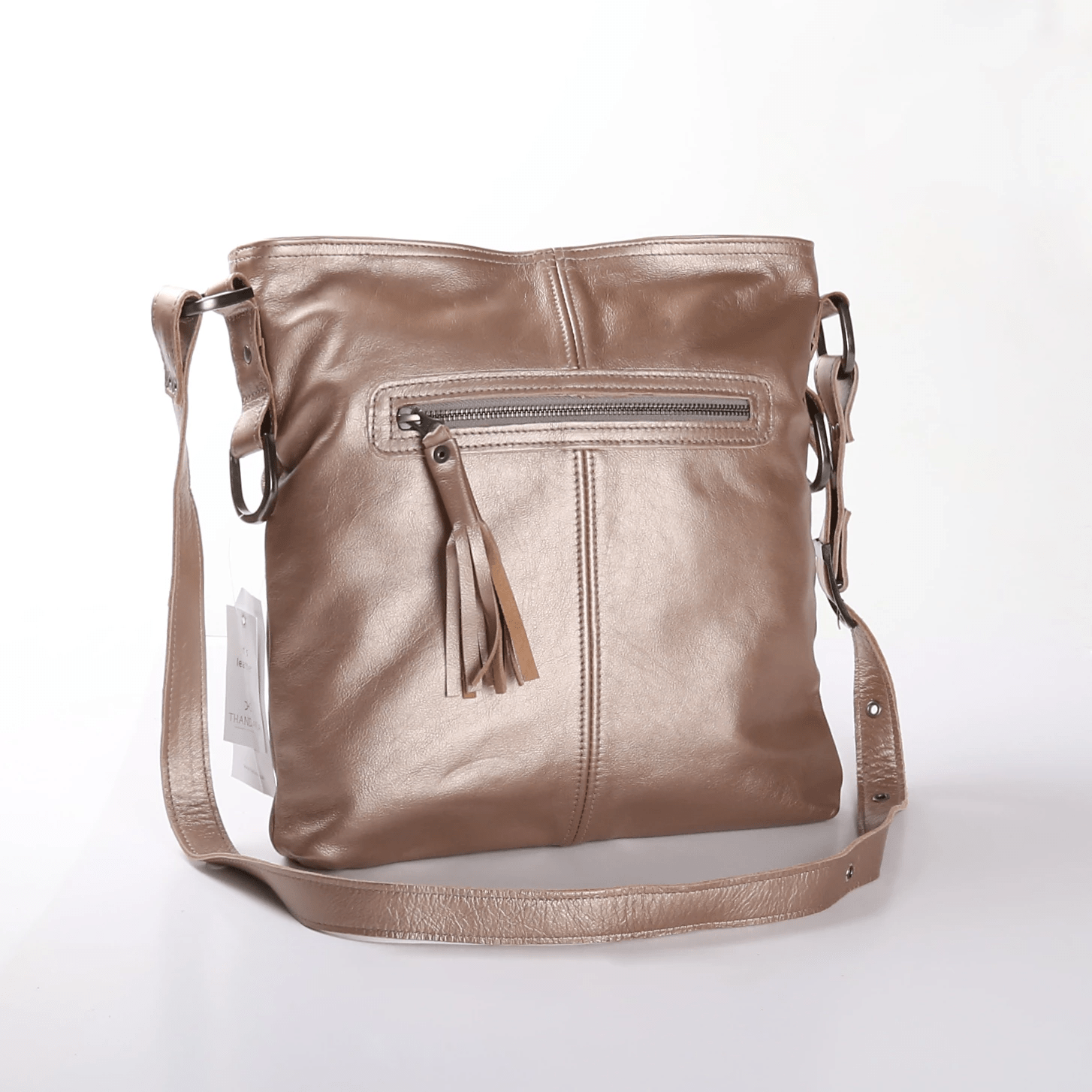 Messenger Handbag Leather - Thandana UK