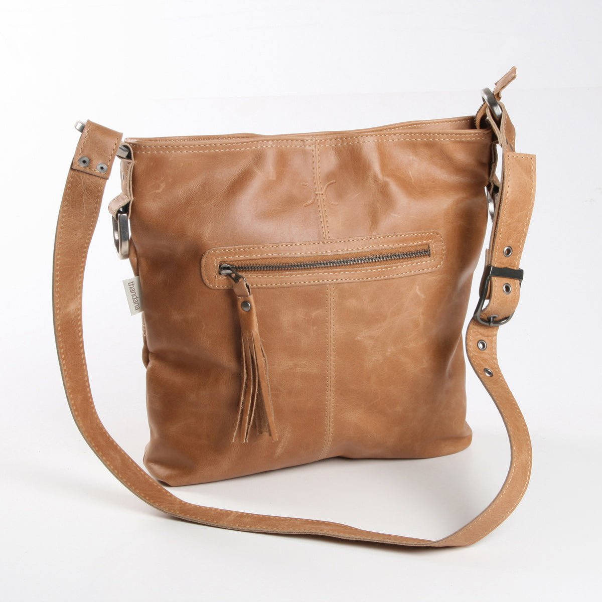 Messenger Handbag Leather - Thandana UK