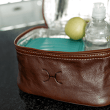 Mini Decker Cooler Bag Leather - Thandana UK