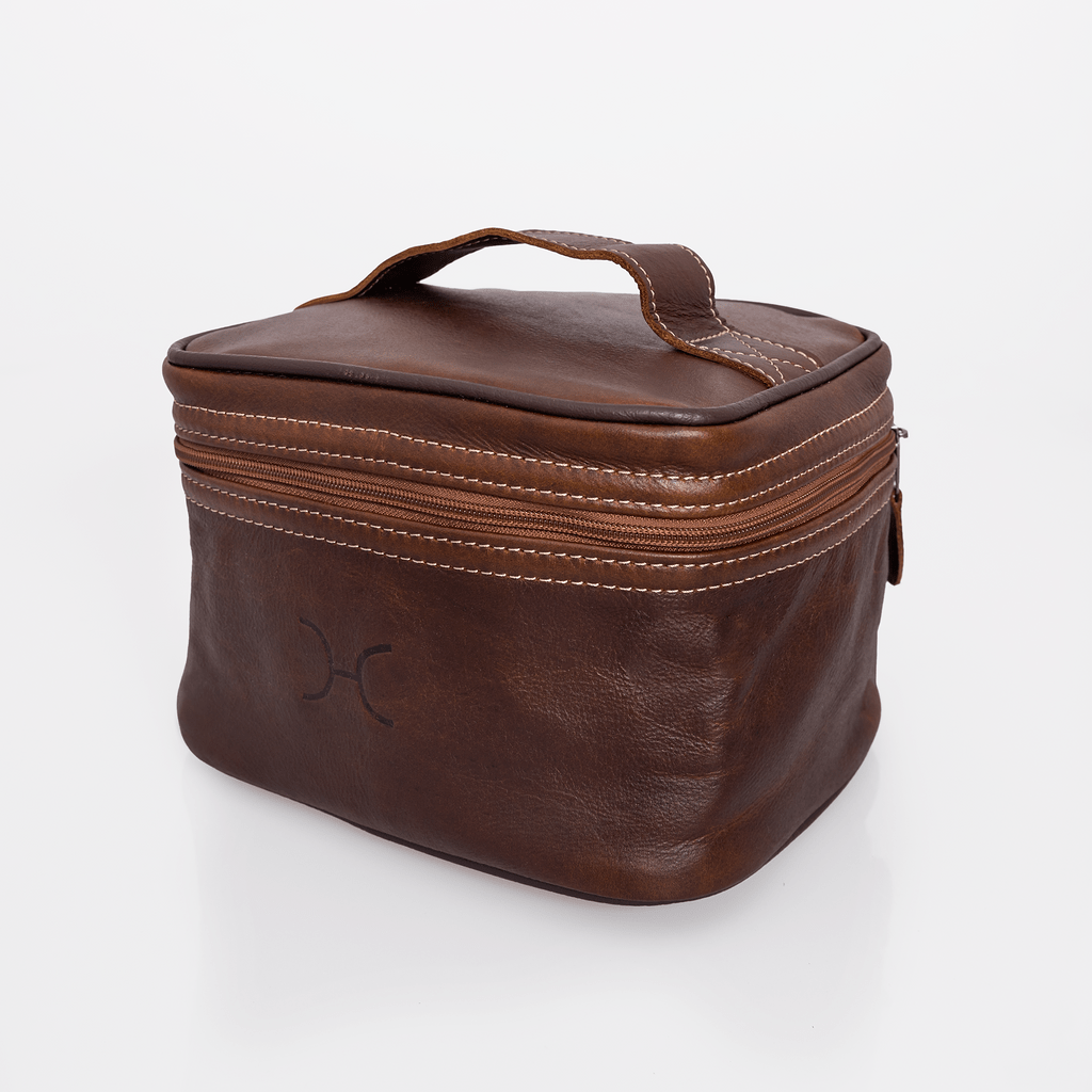 Mini Decker Cooler Bag Leather - Thandana UK