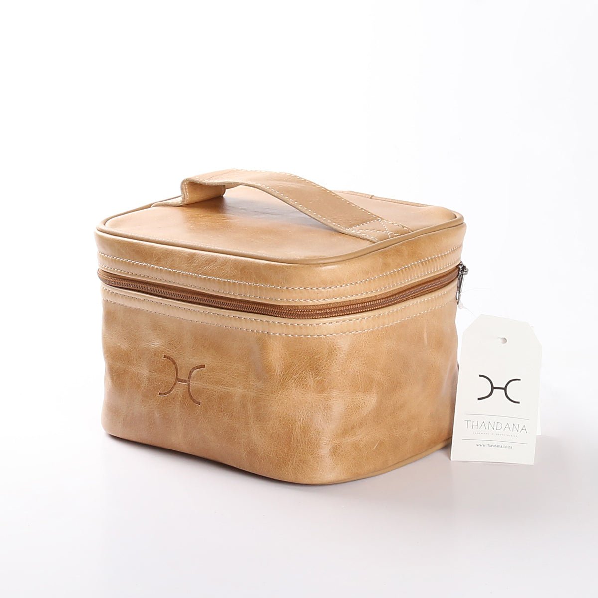 Mini Decker Cooler Bag Leather - Thandana UK