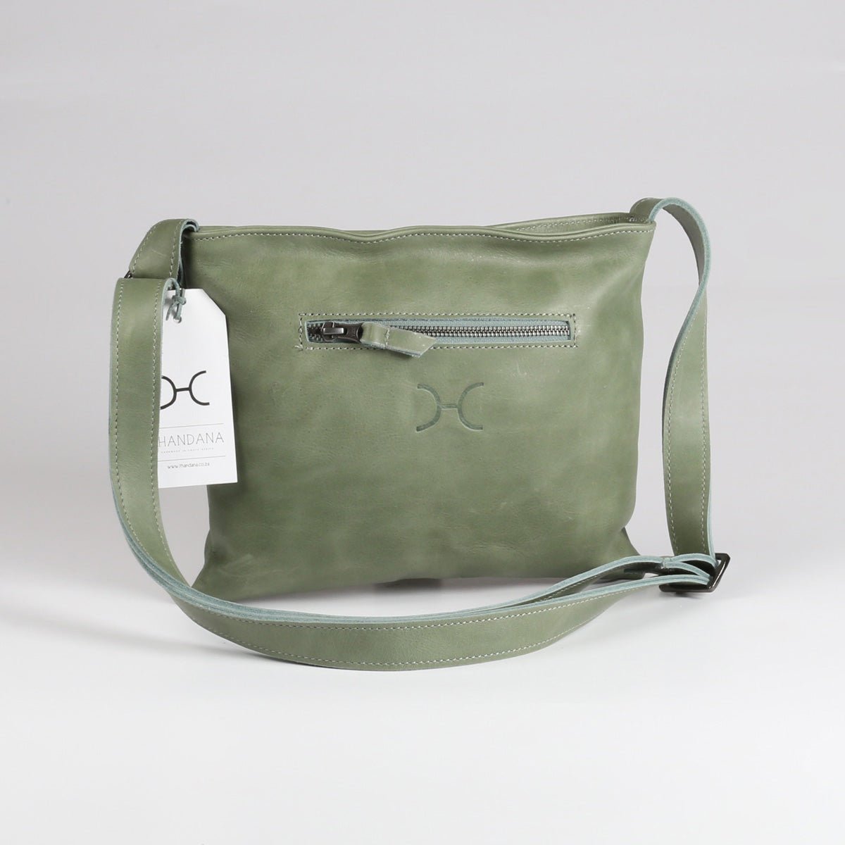 Mini Messenger Handbag Leather - Thandana UK