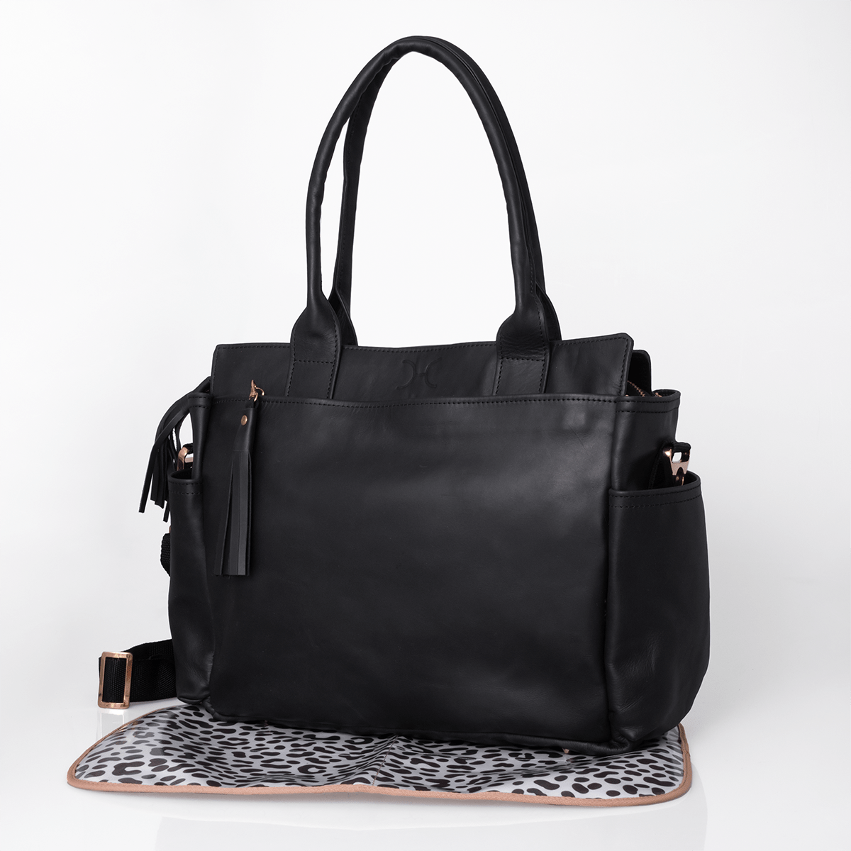 Noa Nappy Bag Leather - Thandana UK