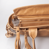 Noa Nappy Bag with Faux printed Fur Leather - Thandana UK