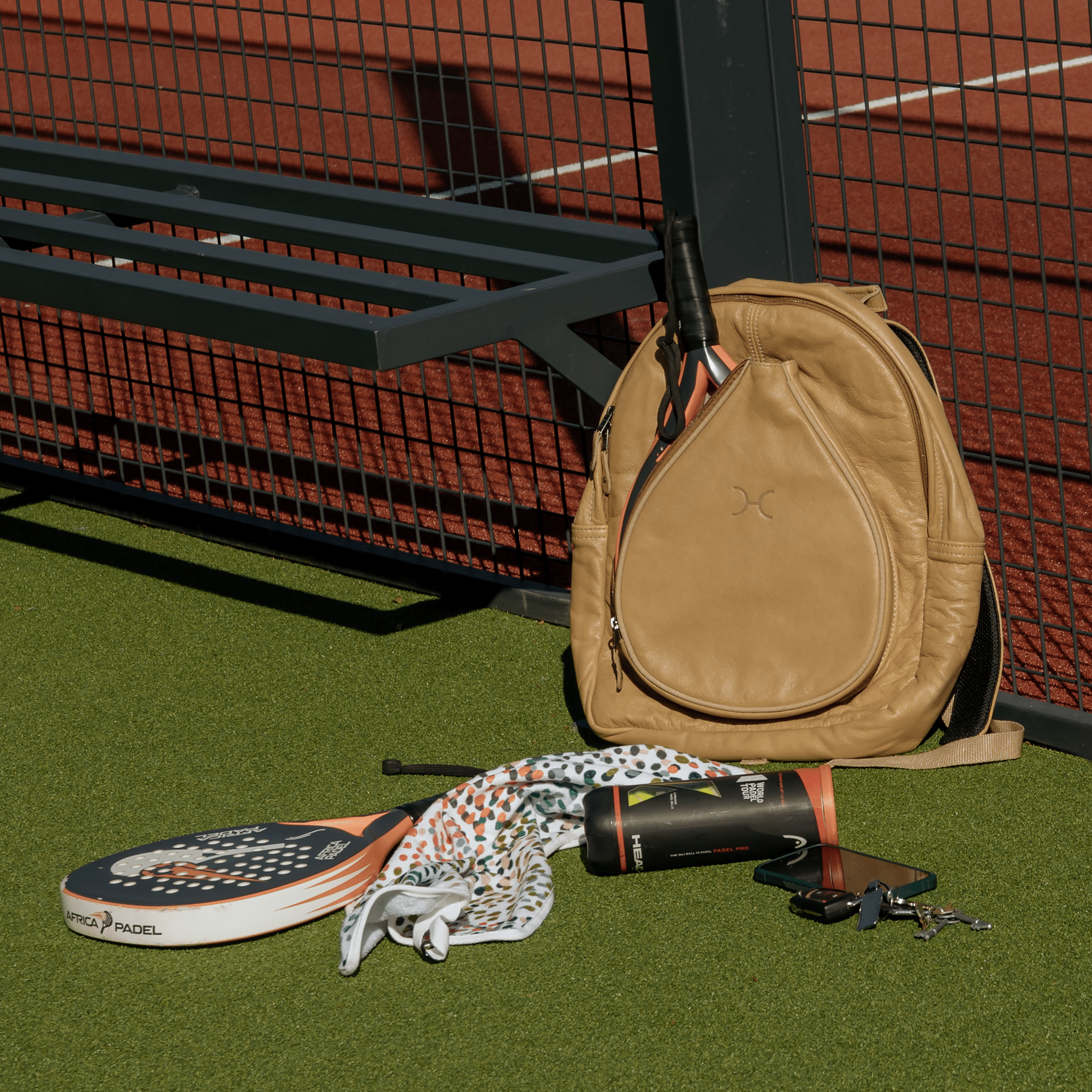 Padel Leather Backpack - Thandana UK
