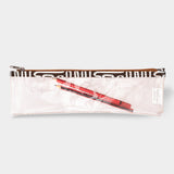 Pencil Case Clear Laminated Fabric - Thandana UK