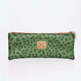 Pencil Case Triple Zip Laminated Fabric - Thandana UK