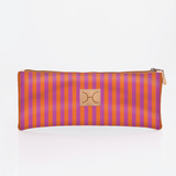 Pencil Case Triple Zip Laminated Fabric - Thandana UK