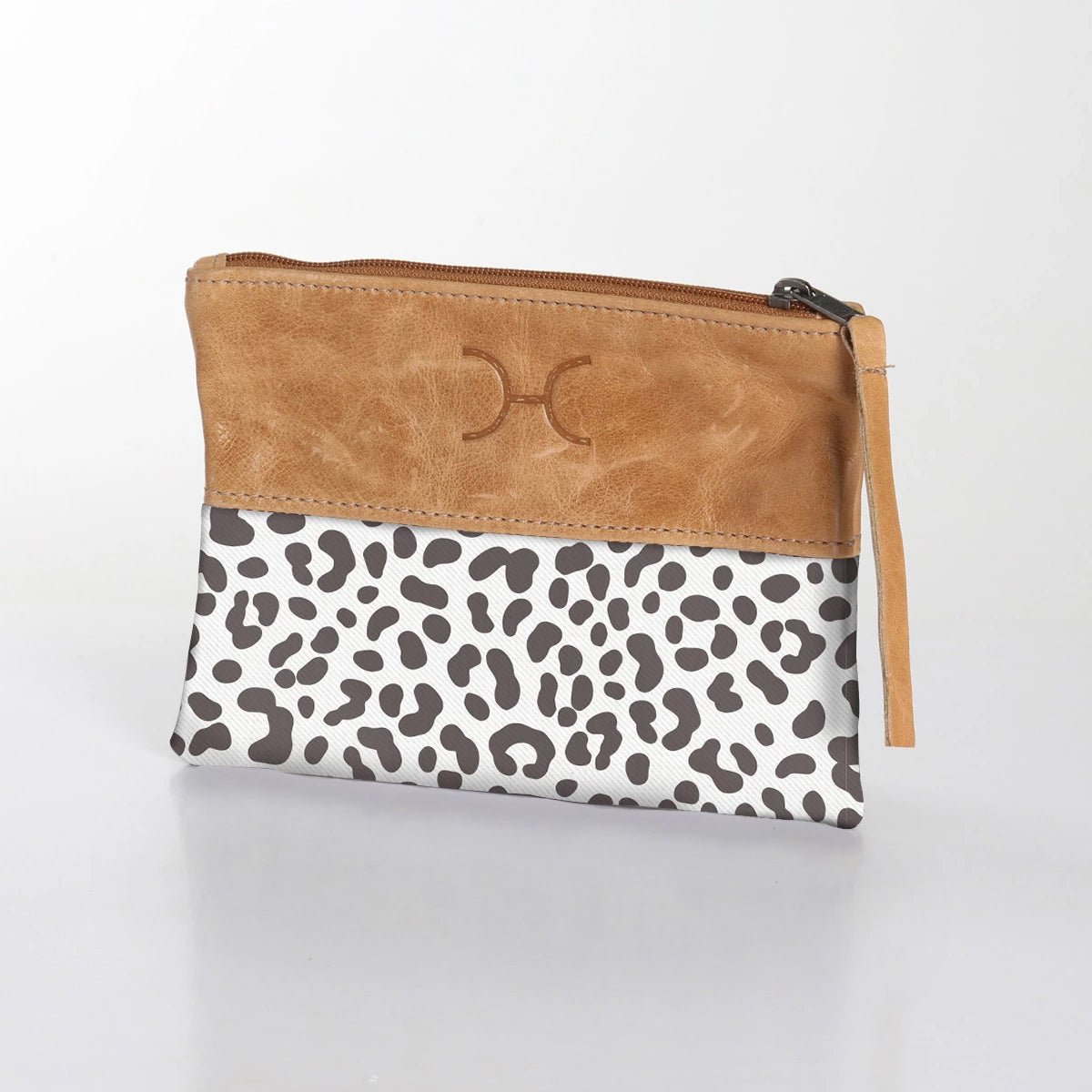 Pouch Laminated Fabric With Leather - Thandana UK