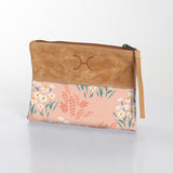 Pouch Laminated Fabric With Leather - Thandana UK