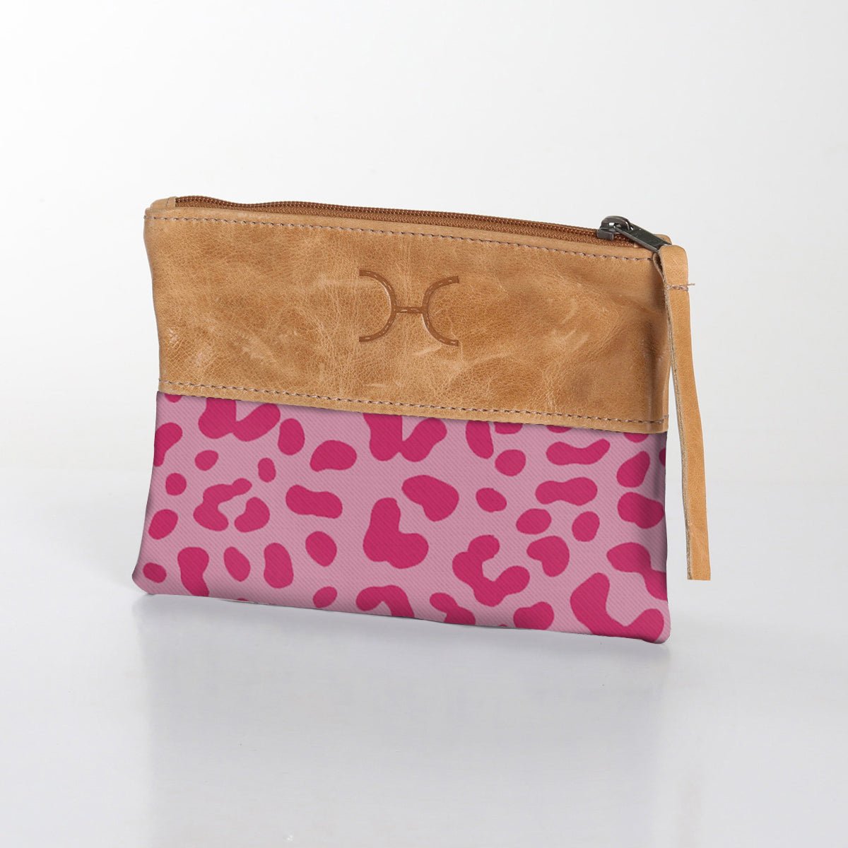 Pouch Laminated Fabric With Leather - Thandana UK