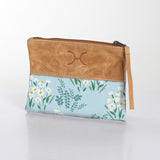 Pouch Laminated Fabric With Leather - Thandana UK
