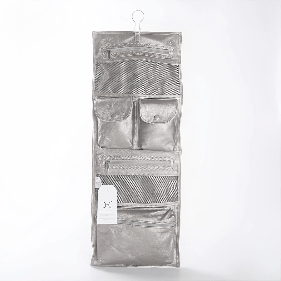 Roll Up Toiletry Leather - Thandana UK