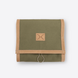 Roll Up Toiletry Wax Canvas & Leather - Thandana UK