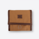 Roll Up Toiletry Wax Canvas & Leather - Thandana UK