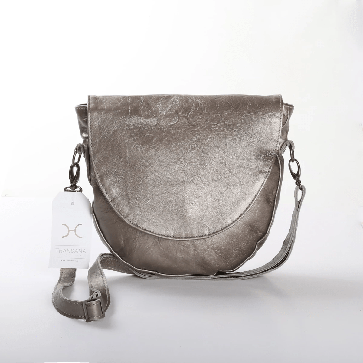 Saddle Handbag Leather - Thandana UK