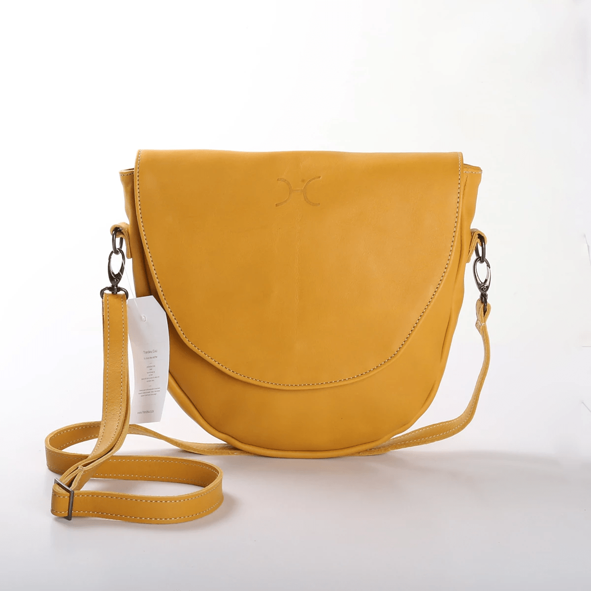 Saddle Handbag Leather - Thandana UK