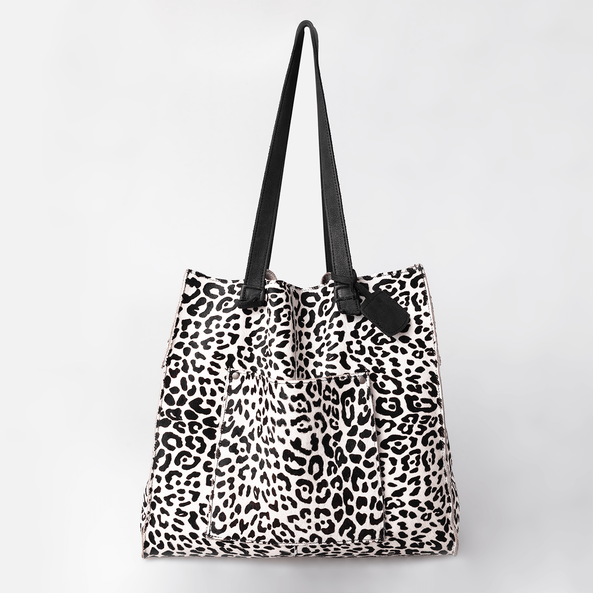 Tote Handbag with Faux printed Fur Leather - Thandana UK