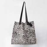 Tote Handbag with Faux printed Fur Leather - Thandana UK