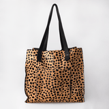 Tote Handbag with Faux printed Fur Leather - Thandana UK
