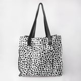 Tote Handbag with Faux printed Fur Leather - Thandana UK