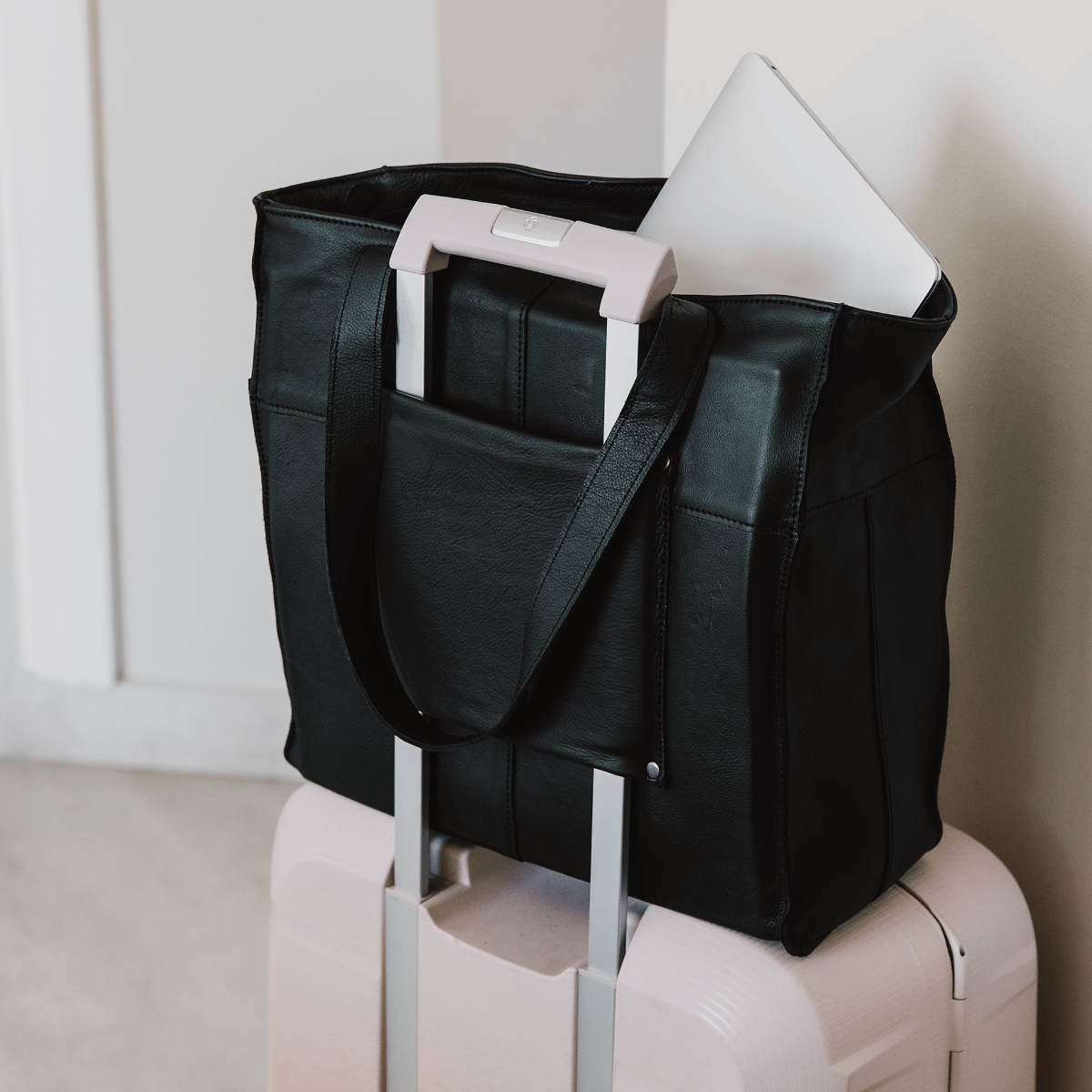 Tote Travel Zipper & Lining Handbag Leather - Thandana UK