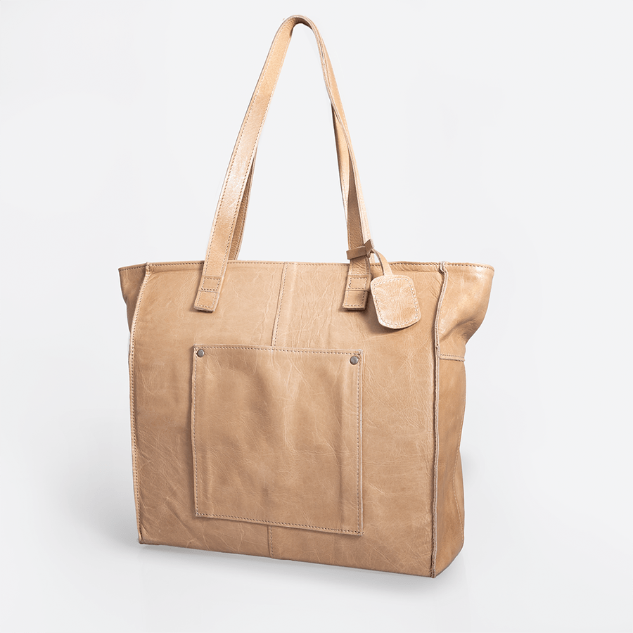 Tote Travel Zipper & Lining Handbag Leather - Thandana UK