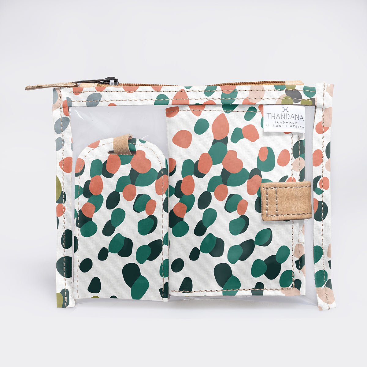 Travel SET Laminated Fabric - Thandana UK