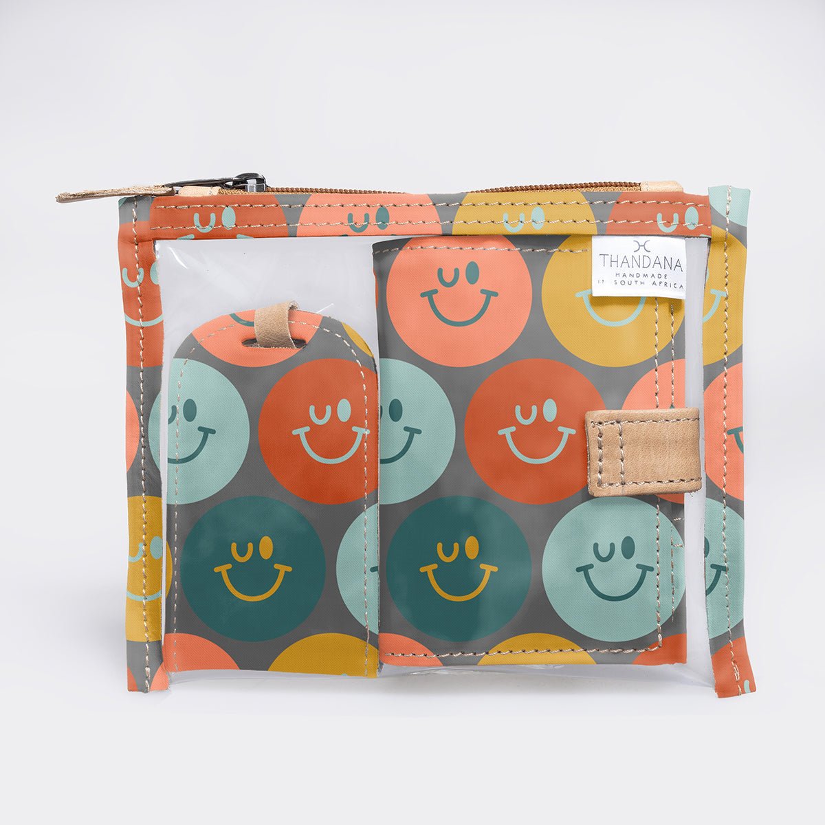 Travel SET Laminated Fabric - Thandana UK