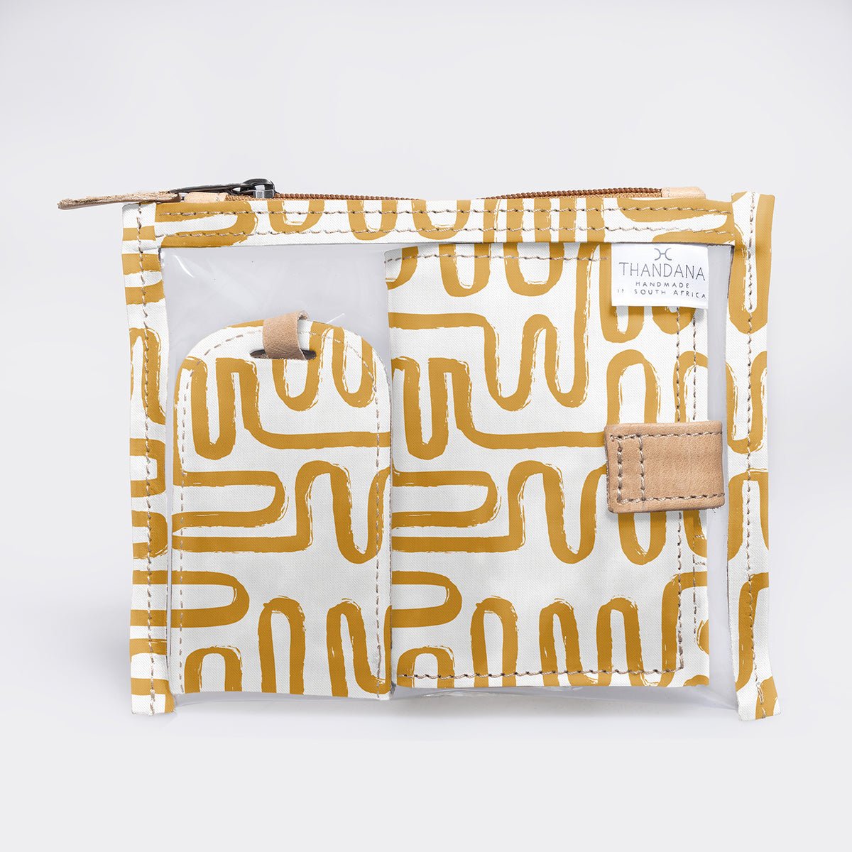 Travel SET Laminated Fabric - Thandana UK