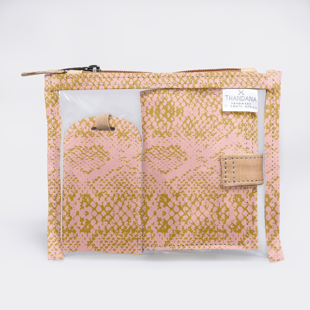 Travel SET Laminated Fabric - Thandana UK