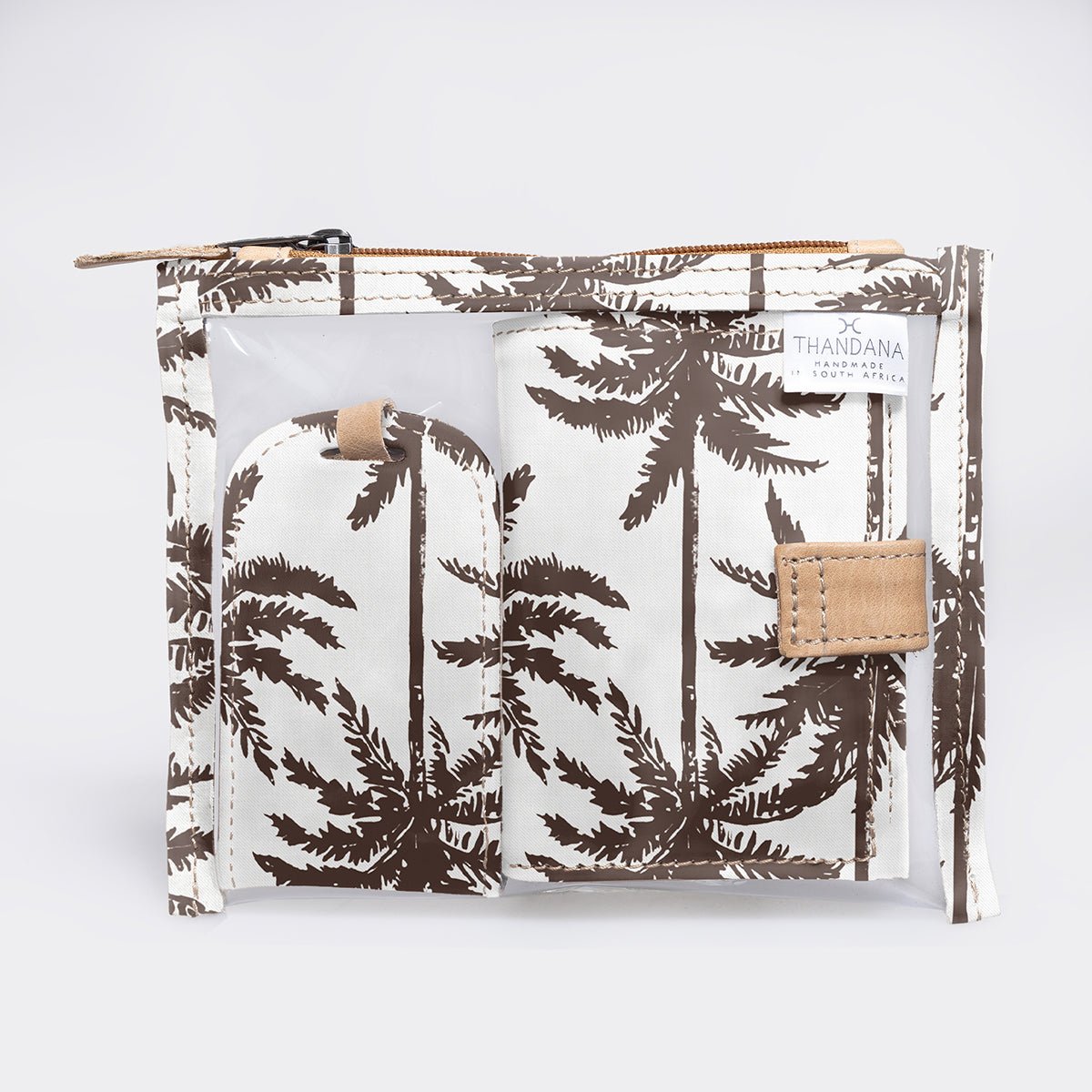 Travel SET Laminated Fabric - Thandana UK