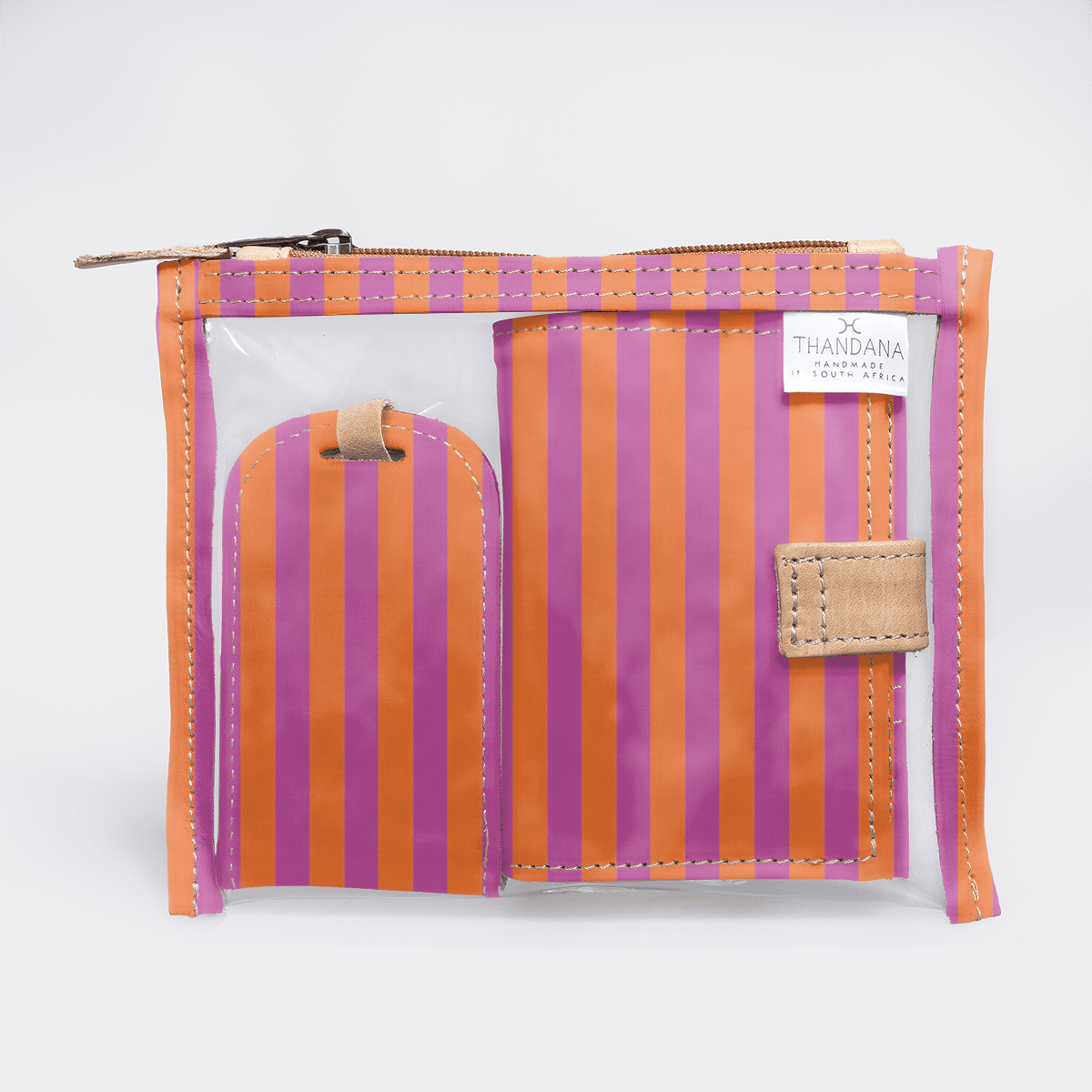 Travel SET Laminated Fabric - Thandana UK