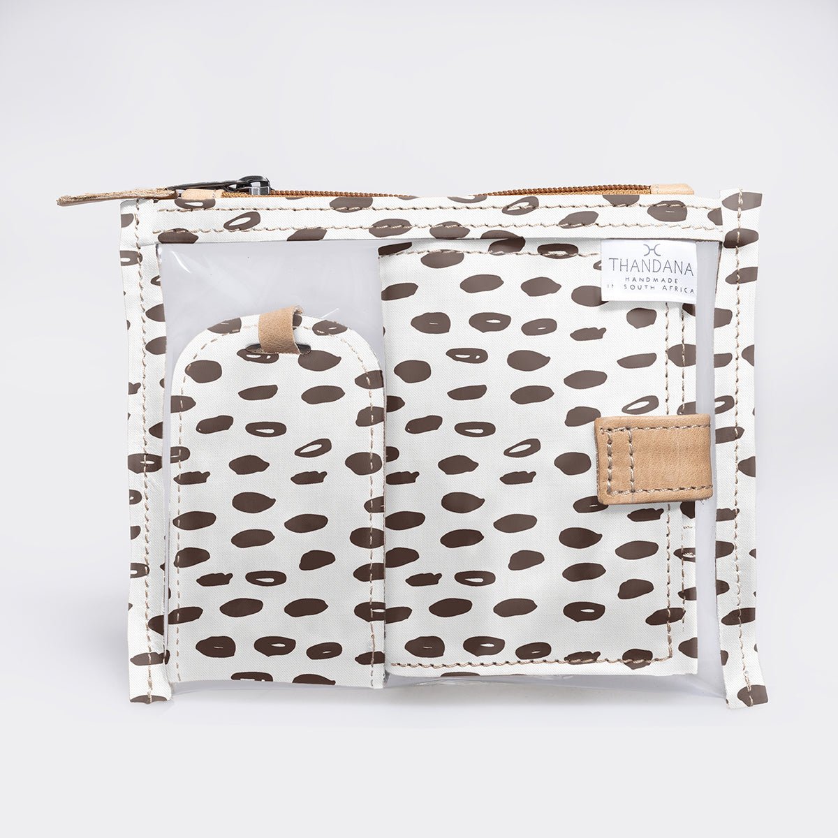 Travel SET Laminated Fabric - Thandana UK