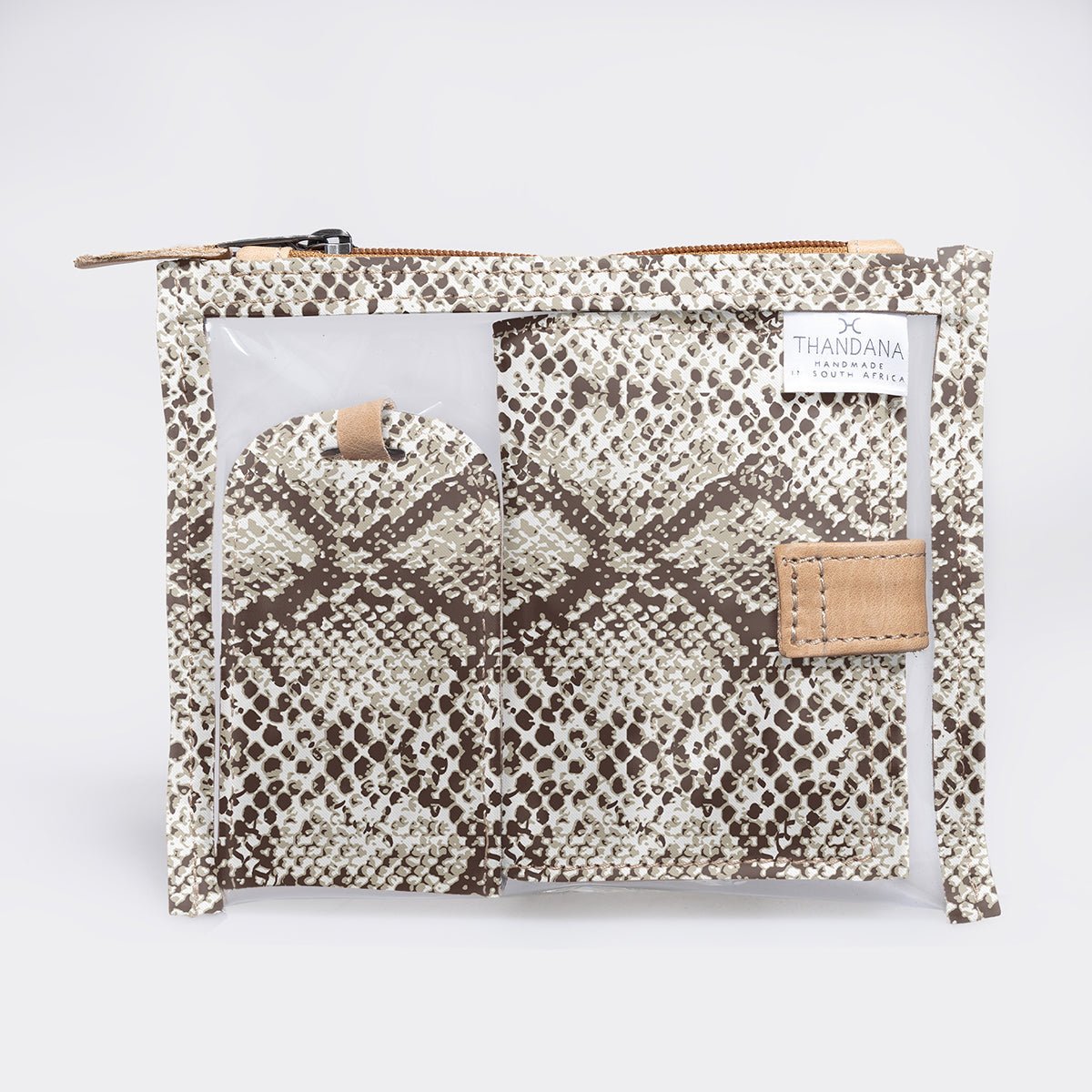 Travel SET Laminated Fabric - Thandana UK