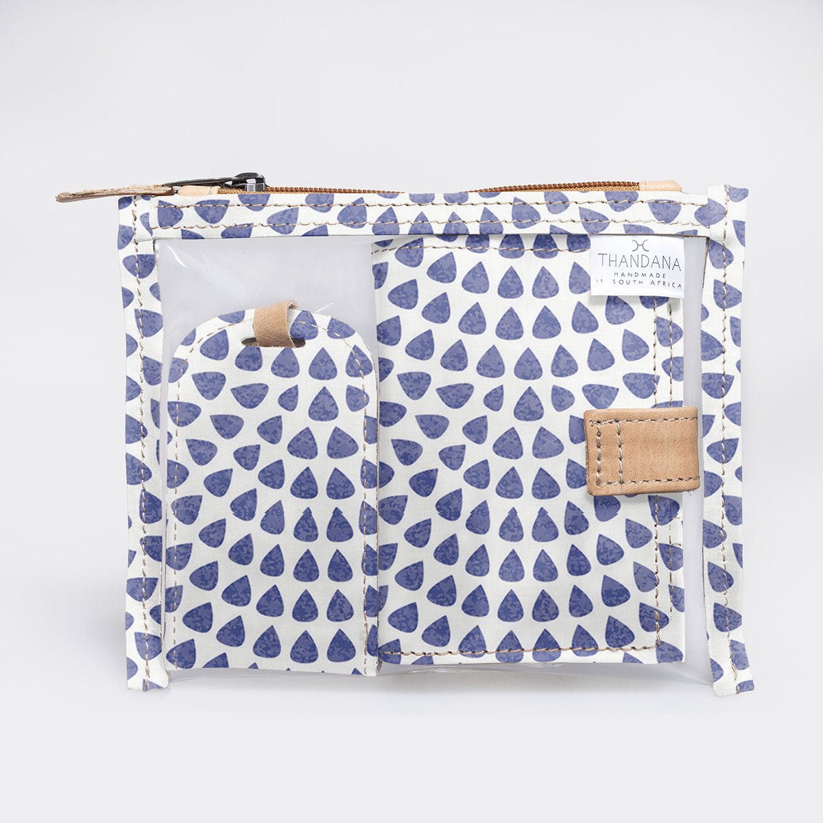 Travel SET Laminated Fabric - Thandana UK