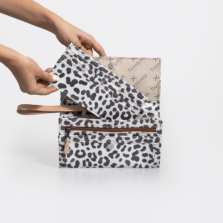 Travel Wallet Laminated Fabric - Thandana UK